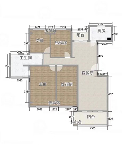 家装灵感详情平面图