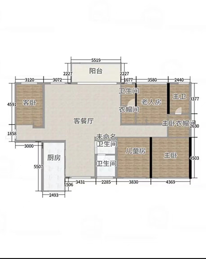 家装灵感详情平面图